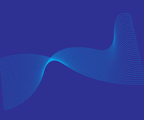 abstract background with glowing wave  lines design element. Modern purple blue gradient flowing wave lines. Futuristic technology concept.abstract white background vector background flat design style
