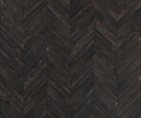 ebon dark wooden chevron Floor texture