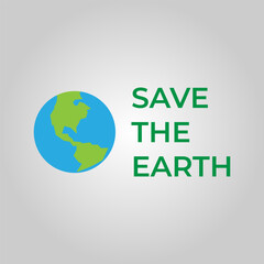 Earth Day. International Mother Earth Day Flat vector illustration.