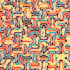 seamless mosaic pattern for creafting and decaration