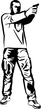 recommend clip art: shooter