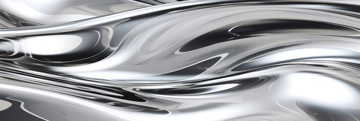 Fototapeta premium Glimpse of the Intricate Patterns on a Polished Metal Surface Generative AI