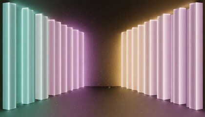 Obraz premium Lineas de neon