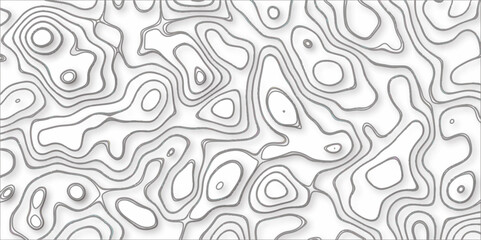 Topographic map in contour line light topographic topo contour map and ocean topographic line map with curvy wave isolines vector and Topographic map background concept.