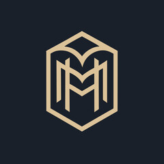 letter m logo