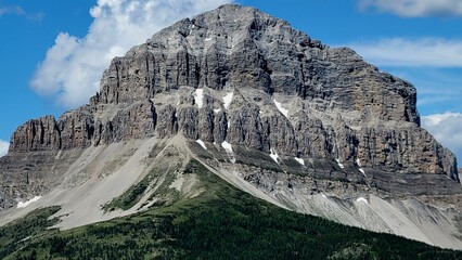 Crowsnest Mountain near Crowsnest Pass in Southern Alberta