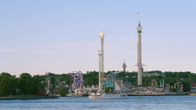 Oldest amusement theme park in Sweden. tourist boat tours
