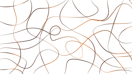 Foto op Aluminium Random line pattern background. Decorative pattern with tangled curved lines. Random chaotic lines abstract geometric pattern vector background.   © Creative Design