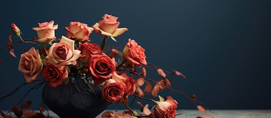 Close up photo of fully bloomed roses in a vase symbolizing learning from mistakes and trial and...