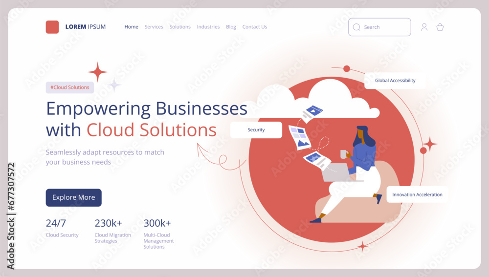 Poster cloud storage. a digital service or application that transfers data to a server or hosting service. 