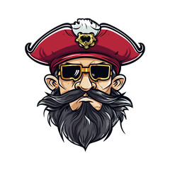 Obraz na płótnie Canvas Pirate mascot