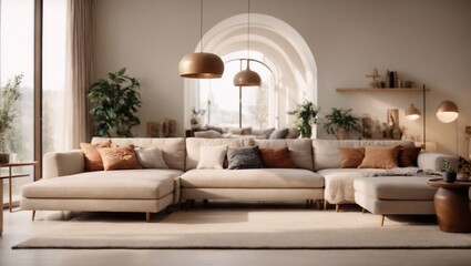 Fototapeta premium modern living room