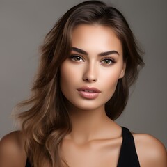 Naklejka premium portrait of a woman