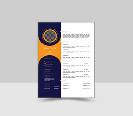 Creative and Professional CV Design Template.