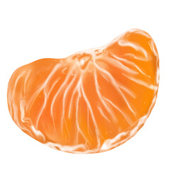  Orange fruit isolated on transparent background.  illustration for design and print banner