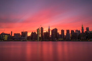 Sunsets Over the City