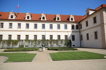 View of Wallenstein Garden in Prague