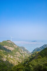Lianjiang County, Fuzhou City, Fujian Province-Fishing Village Scenery and Ocean Skyline