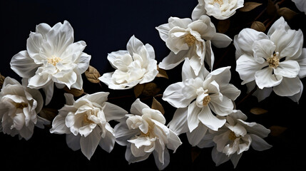 Fototapeta na wymiar White flowers
