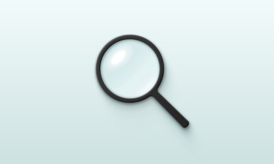 web search sign or symbol. Search icon. Magnifier. Illustration