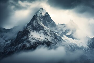 Fototapeta na wymiar Majestic Peaks: A Mountain Symphony