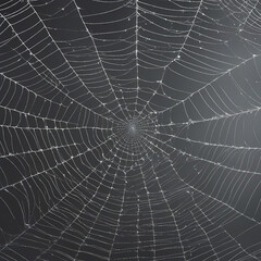 Fototapeta premium Realistic cobweb