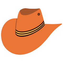 cowboy hat vector illustration