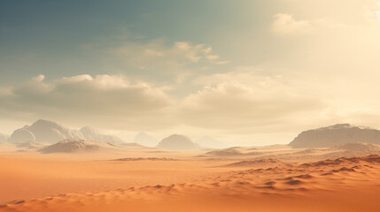 Fototapeta na wymiar Desert illustration