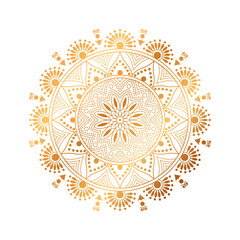 PNG Ornamental Geometric luxury mandala pattern design