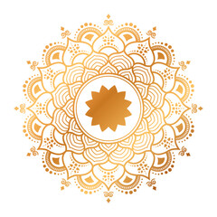 PNG Ornamental Geometric luxury mandala pattern design