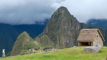 House in the Mountains of Machu Picchu