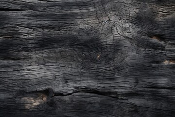 Charred wood texture, natural monochrome abstract