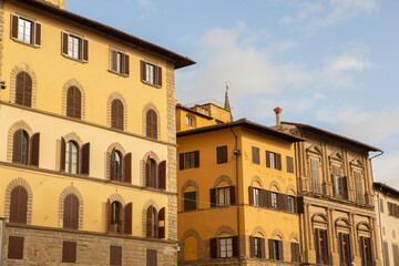 Fototapeta na wymiar Architecture of the Historic Centre of Florence, Tuscany, Italy 