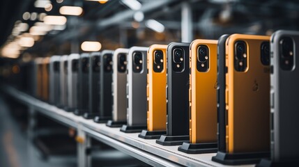 mobile phone or smartphone factory
