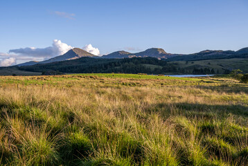 Fototapeta premium Landscape of Snowdonia National Park in Wales - near Rhyd-Ddu