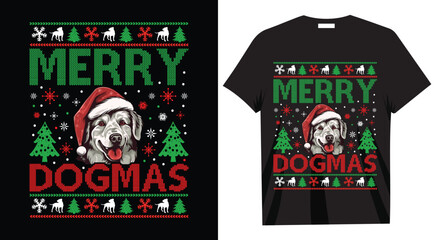 Merry Dogmas T-Shirt Design