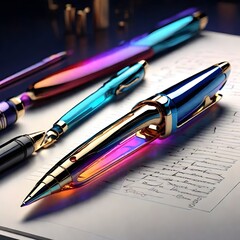 3D rendering an artificially intelligent pen