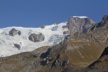 parte del ghiacciaio del Monte Rosa