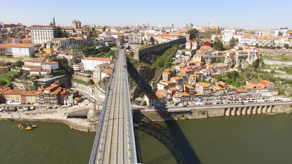 Fototapeta premium Drone Photography City of Porto, Portugal