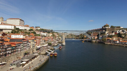 Fototapeta na wymiar Drone Photography City of Porto, Portugal