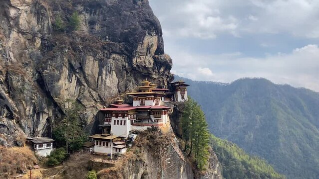 Tiger Nest Temple in Paro, Bhutan.
