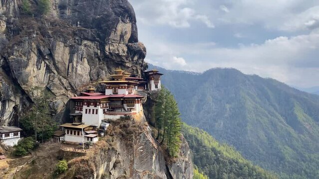Tiger Nest Temple in Paro, Bhutan.