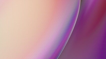 Delicate art created with organic Bezier curves. Abstract background of colorful, elegant and modern 3D Rendering image.