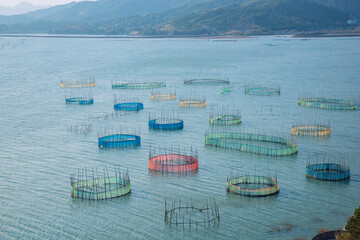 Nanwan, Xiapu County, Ningde City, Fujian Province - Bay scenery against the blue sky