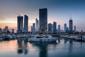 Kuwait city skyline 