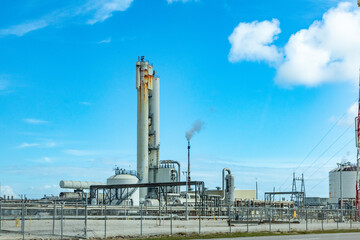 oil refinery in Texas near Galveston