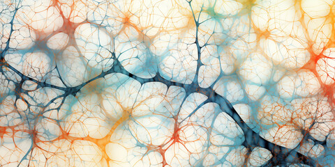 Organic Neural Complexity: Futuristic Illuminated Networks