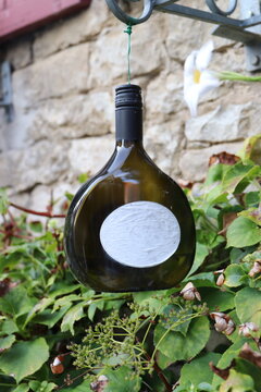 Fr&auml;nkischer Wein im Bocksbeutel.