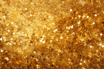 Luxury glitter gold and silver background, Generative Ai
