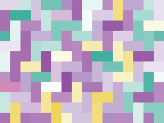 Abstract mosaic wallpaper. Geometric background pattern. Vector design
